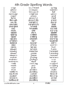 4th Worksheets – TheWorksheets.CoM – TheWorksheets.com