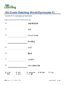 5th grade english worksheets theworksheets com theworksheets com