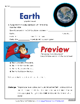 Earth Worksheets – TheWorksheets.CoM – TheWorksheets.com