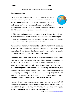 Earth Worksheets – TheWorksheets.CoM – TheWorksheets.com