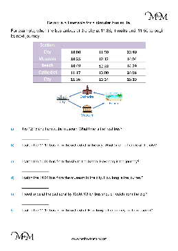 timetables worksheets theworksheets com theworksheets com