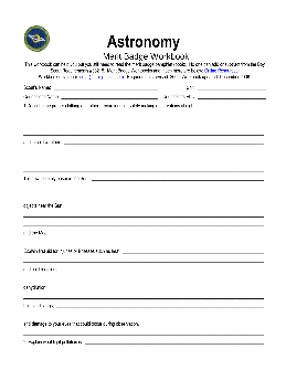 astronomy worksheets pdf