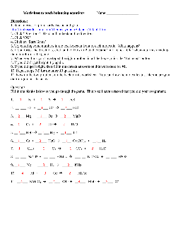 Balancing Worksheets – TheWorksheets.CoM – TheWorksheets.com