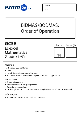 bodmas worksheets theworksheets com theworksheets com