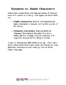 Characters Worksheets – TheWorksheets.CoM – TheWorksheets.com