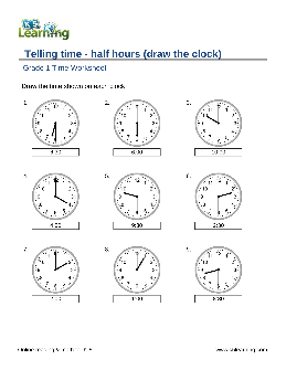 Clock Worksheets – TheWorksheets.CoM – TheWorksheets.com