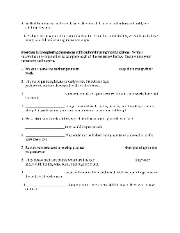 Conjunctions Worksheets – TheWorksheets.CoM – TheWorksheets.com