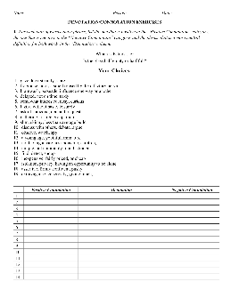 Connotations Worksheets – TheWorksheets.CoM – TheWorksheets.com