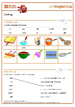 Food and drinks - Interactive worksheet  Cooking basics, Worksheets, Halal  recipes