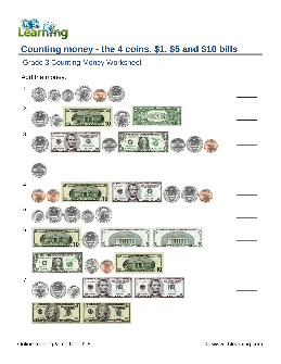 counting money worksheets theworksheets com theworksheets com