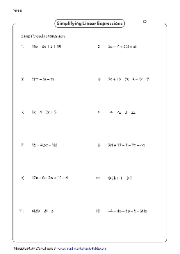 easy algebra worksheets theworksheets com theworksheets com