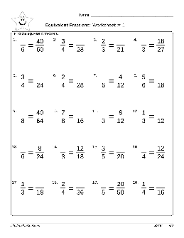 equivalent fractions worksheets theworksheets com theworksheets com