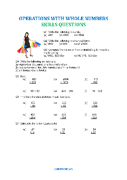 First Grade Whole Number Relationships Worksheets – TheWorksheets.CoM