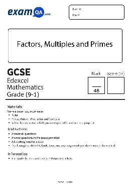 Gcse Worksheets – TheWorksheets.CoM – TheWorksheets.com