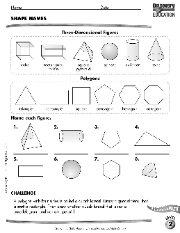 Geometric Shapes: Quiz & Worksheet for Kids