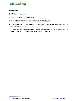 Kindergarten Main Idea And Key Details Worksheets – TheWorksheets.CoM ...