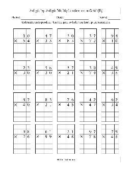 long multiplication worksheets theworksheets com theworksheets com