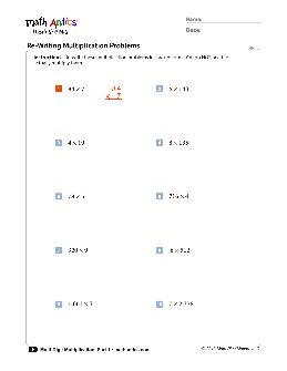 Long Multiplication Worksheets - TheWorksheets.CoM - TheWorksheets.com