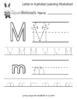 M Worksheets – TheWorksheets.CoM – TheWorksheets.com