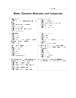 Matter Worksheets – TheWorksheets.CoM – TheWorksheets.com