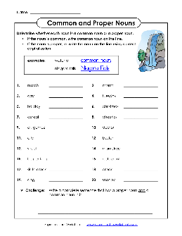 nouns worksheets theworksheets com theworksheets com