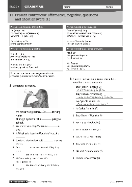 Present Continuous Worksheets – TheWorksheets.CoM – TheWorksheets.com