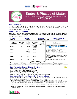 States Of Matter Worksheets – TheWorksheets.CoM – TheWorksheets.com