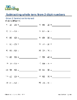 subtracting whole numbers to 20 worksheets theworksheetscom