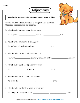 Tamil Adjectives Worksheets – TheWorksheets.CoM – TheWorksheets.com