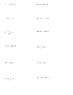 Two Step Equations Worksheets – TheWorksheets.CoM – TheWorksheets.com