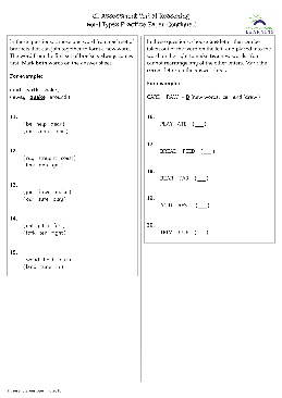 verbal reasoning worksheets theworksheetscom theworksheetscom