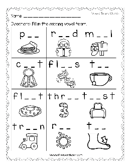 vowel teams worksheets theworksheets com theworksheets com