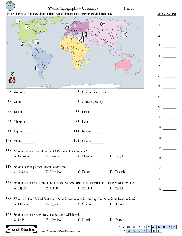 world geography worksheets theworksheets com theworksheets com