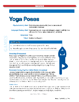 yoga poses for preschoolers worksheets theworksheetscom